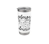 Latin - Amor vincit omnia Gobelet isotherme en acier inoxydable double paroi
