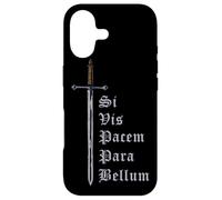 Latin avec épée - Si Vis Pacem Para Bellum Coque pour iPhone 17