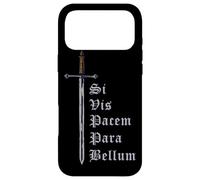 Latin avec épée - Si Vis Pacem Para Bellum Coque pour iPhone 17 Pro Max