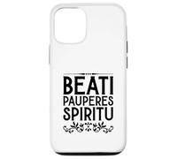 Latin - Beati pauperes spiritu Coque pour iPhone 12/12 Pro