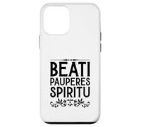 Latin - Beati pauperes spiritu Coque pour iPhone 12 Mini