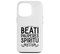 Latin - Beati pauperes spiritu Coque pour iPhone 13 Pro