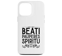 Latin - Beati pauperes spiritu Coque pour iPhone 13 Pro Max