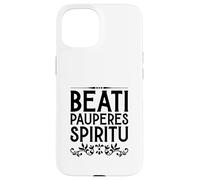 Latin - Beati pauperes spiritu Coque pour iPhone 15
