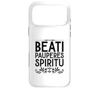 Latin - Beati pauperes spiritu Coque pour iPhone 17 Pro Max