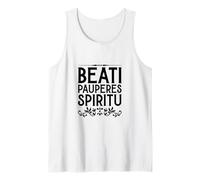 Latin - Beati pauperes spiritu Débardeur