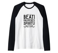 Latin - Beati pauperes spiritu Manche Raglan