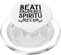 Latin - Beati pauperes spiritu PopSockets PopGrip pour MagSafe