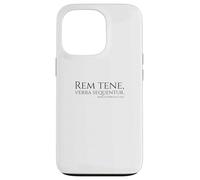 Latin Classique - Citation de Motivation Cato The Elder - Rome Coque pour iPhone 13 Pro