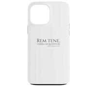 Latin Classique - Citation de Motivation Cato The Elder - Rome Coque pour iPhone 13 Pro Max