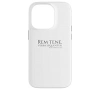 Latin Classique - Citation de Motivation Cato The Elder - Rome Coque pour iPhone 14 Pro