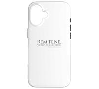 Latin Classique - Citation de Motivation Cato The Elder - Rome Coque pour iPhone 16