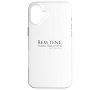 Latin Classique - Citation de Motivation Cato The Elder - Rome Coque pour iPhone 16 Plus