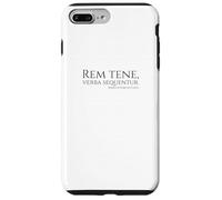 Latin Classique - Citation de Motivation Cato The Elder - Rome Coque pour iPhone 7 Plus/8 Plus