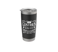 Latin - De gustibus non est disputandum Gobelet isotherme en acier inoxydable double paroi