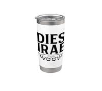 Latin - Dies irae Gobelet isotherme en acier inoxydable double paroi