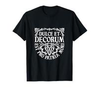 Latin - Dulce et decorum est pro patria mori T-Shirt