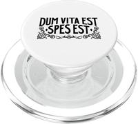 Latin - Dum Vita est, spes est PopSockets PopGrip pour MagSafe