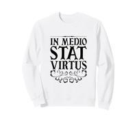 Latin - in Medio stat Virtus Sweatshirt