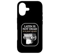 Latin is Not Dead It's Just Quiet Classicist Student Humour Coque pour iPhone 17
