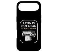 Latin is Not Dead It's Just Quiet Classicist Student Humour Coque pour iPhone Air