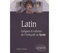 Latin - Langues Et Cultures De L'antiquité Au Lycée