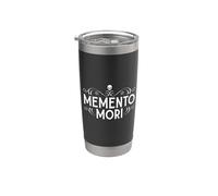 Latin - Memento mori Gobelet isotherme en acier inoxydable double paroi