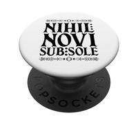 Latin - Nihil Novi sub Sole PopSockets PopGrip Adhésif