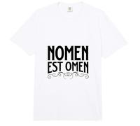 Latin - Nomen est omen Comfort Colors Adult Heavyweight T-Shirt