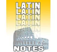 Latin Notes: Latin Journal, 8x10 Composition Book, Latin School Notebook, Latin Language Student Gift