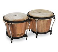 Latin Percussion Bongo CP Traditionnel CP221-AW 6" et 7" Bois naturel clair