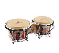 Latin Percussion, Bongo Mini accordable, Santana, 3 1/2" x 4 1/4", Multicolore, LPM200-AW