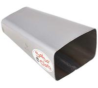 Latin Percussion, Cloche Salsa Claro Bongo, Acier brossé, 7,25", Gris, ES-13