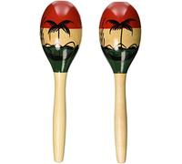 Latin Percussion CP287 Paire de Maracas en bois grand Peint