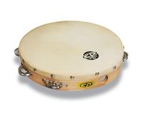 Latin Percussion CP379 Tambourinee bois 10'' avec peau Beige