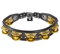 Latin Percussion Cyclops Tambourine Dimpled Brass Jingle