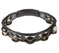 Latin Percussion Cyclops Tambourine Steel Jingles Black Hand Held