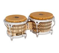 Latin Percussion Galaxy Giovanni Bongos 7 1/4" + 8 5/8" Chromé