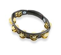Latin Percussion LP170 Cyclops Tambourinee en brass jingles Noir