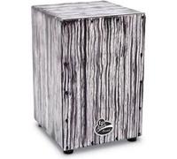 Latin Percussion LPA1332-ws Cajon Aspire Accents White Streak Cajon