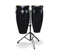 Latin Percussion LPA646-BM Aspire Santana Conga Set 10"/11" Black Magic - Conga