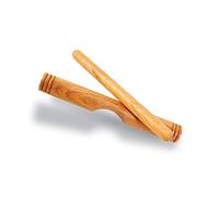 Latin Percussion Standard Claves en bois 10" 1 7/8" Beige