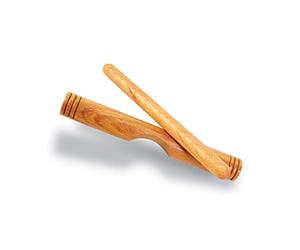 Latin Percussion Standard Claves en bois 10" 1 7/8" Beige