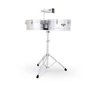 Latin Percussion, Timbales Matador, 14" et 15", chromé, M257