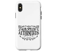 Latin - Sub Specie aeternitatis Coque pour iPhone X/XS