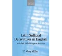 Latin Suffixal Derivatives In English And Their Indo-European Ancestry