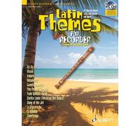 Latin Themes For Alto Recorder / Recueil + Cd