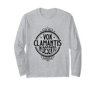 Latin - Vox clamantis in Deserto Manche Longue