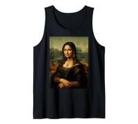 Latina Mona Lisa Célèbre Peinture Art Parodie Renaissance Débardeur