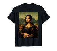 Latina Mona Lisa Célèbre Peinture Art Parodie Renaissance T-Shirt